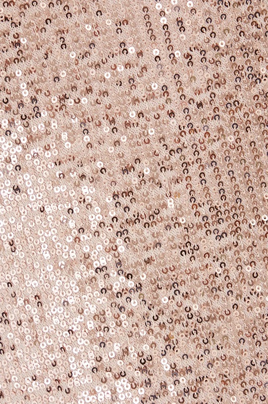 Top damski z cekinami kolor beżowy RW24.TTDA02 beżowy