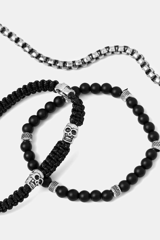 Medicine bransoletki 3-pack RW25-ABM501 czarny RW25