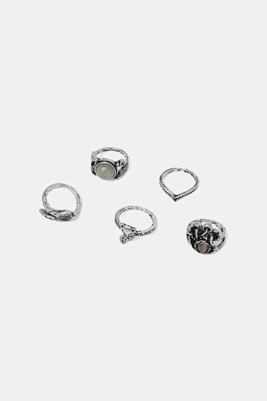 Medicine pierścionki 5-pack 5-pack srebrny RW25-APD500