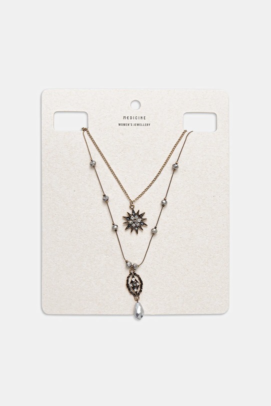 Medicine naszyjniki 2-pack złoty RW25-ASD701