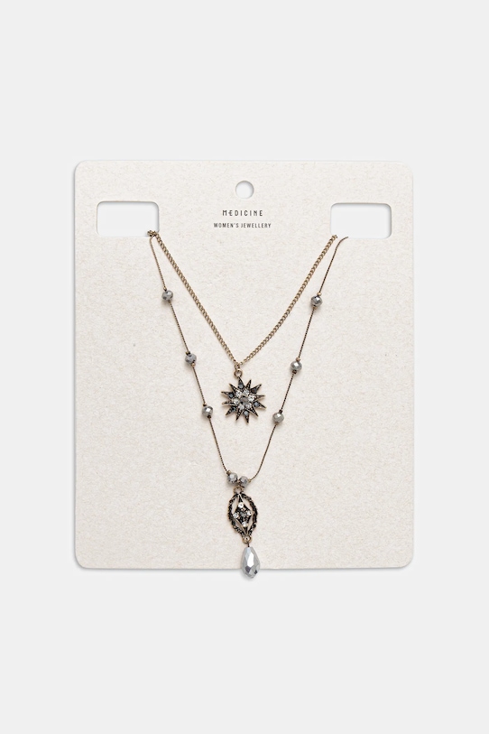 Medicine naszyjniki 2-pack złoty RW25-ASD701