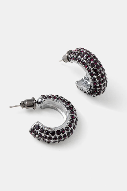 Medicine kolczyki bordowy RW25-AUD706