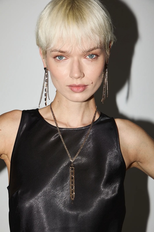 Medicine kolczyki RW25-AUDB02 szary