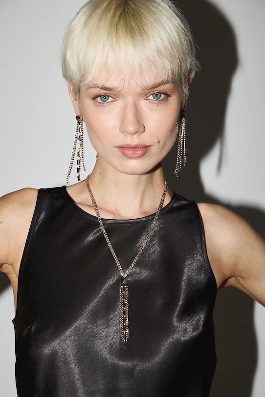 Medicine kolczyki RW25-AUDB02 szary