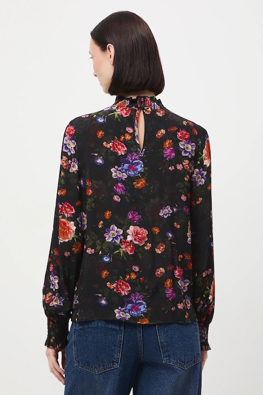 Odzież Bluzka damska z wiskozy wzorzysta RW25-BDD092 multicolor