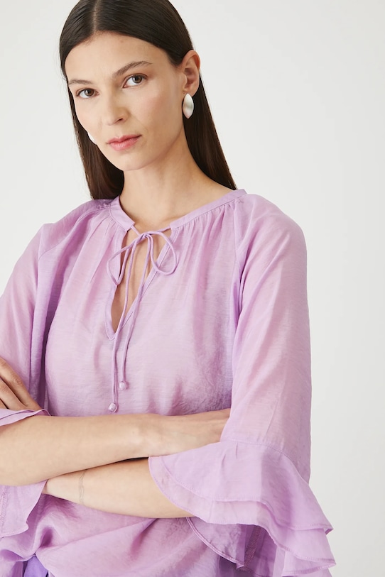 Medicine camicetta violetto RW25-BDD203