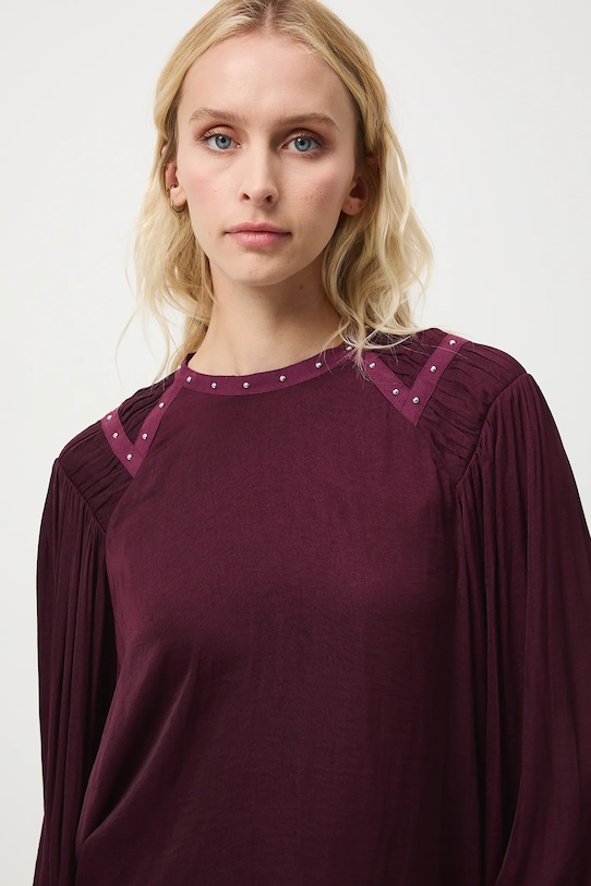 Medicine bluzka bordowy RW25-BDD700
