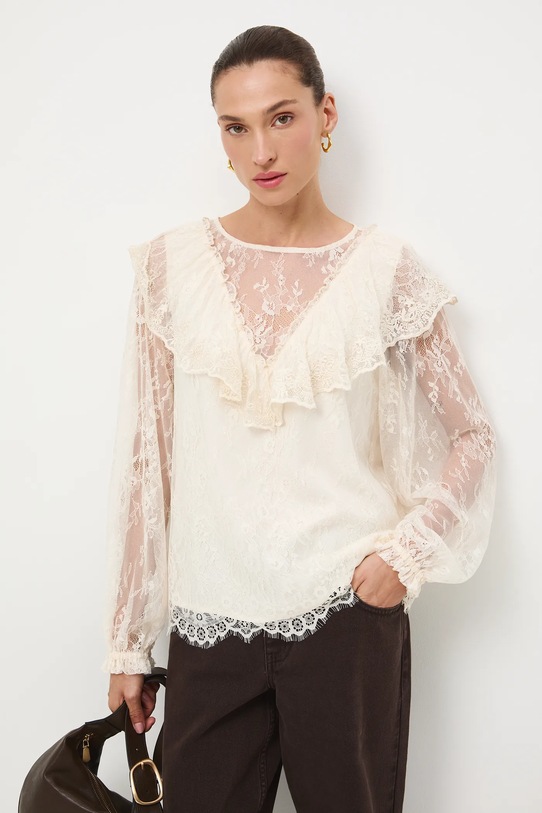 Medicine bluzka RW25-BDD801 beżowy RW25