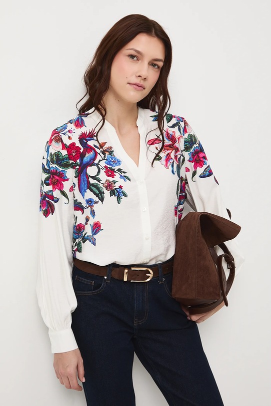 Medicine bluzka RW25-BDDB01 beżowy RW25