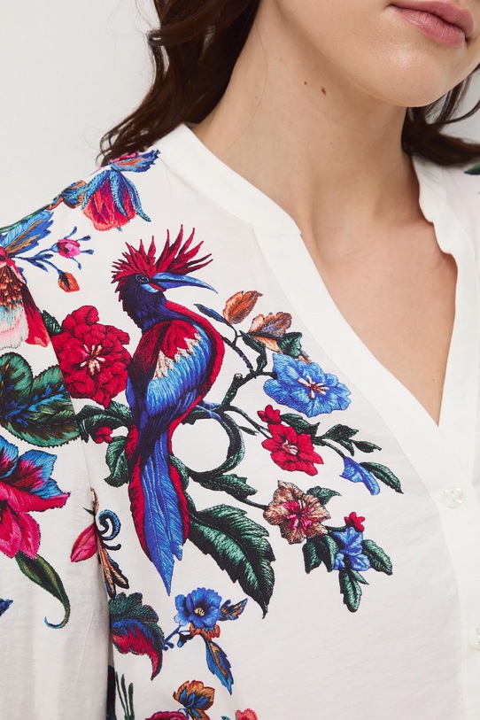 Medicine bluzka RW25-BDDB01 beżowy