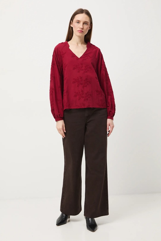 Medicine bluzka bawełniana RW25-BDDB02 czerwony RW25