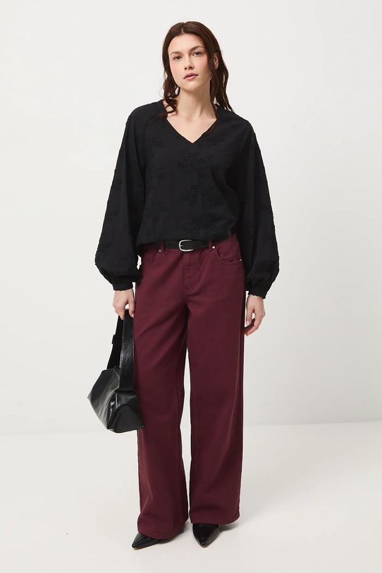 Medicine bluzka bawełniana RW25-BDDB02 czarny RW25