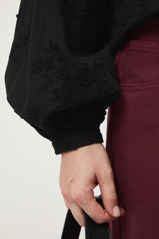 Medicine bluzka bawełniana RW25-BDDB02 czarny