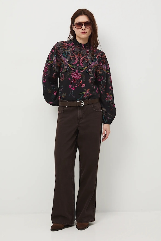 Medicine bluzka regular czarny RW25-BDDC01