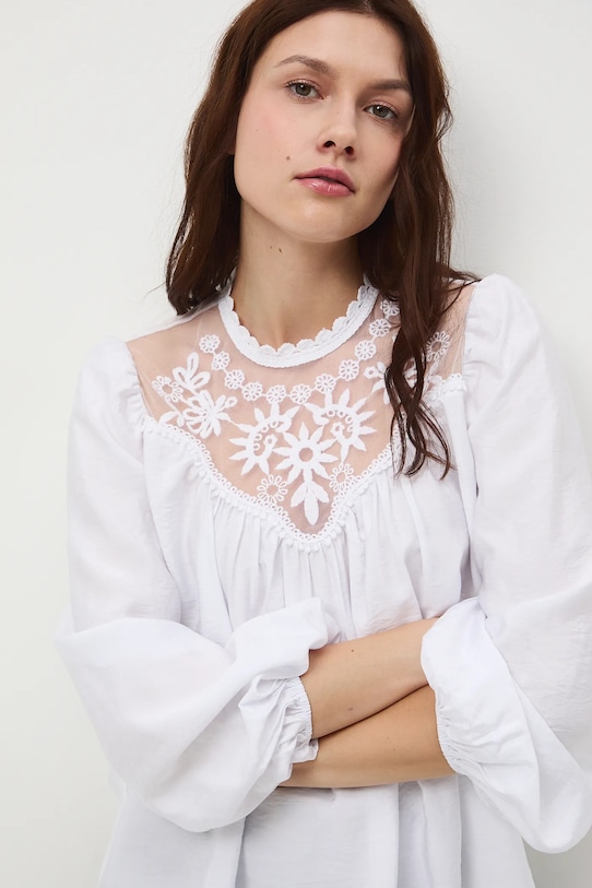 Medicine bluzka biały RW25-BDDC04