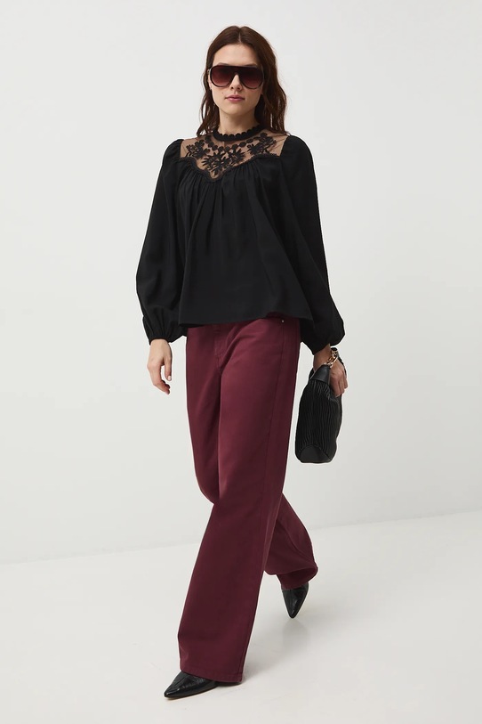 Medicine bluzka casual czarny RW25-BDDC04