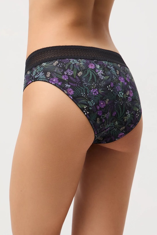 Figi bawełniane damskie z elastanem wzorzyste (2-pack) RW25-BID500