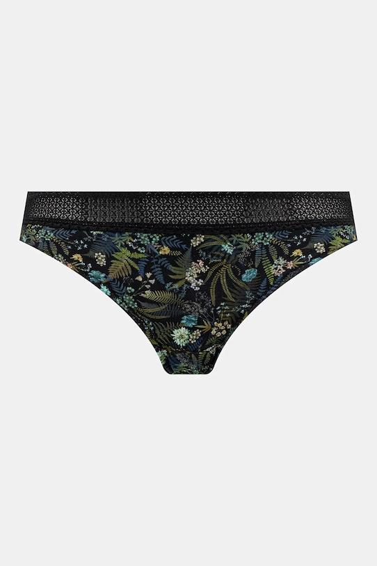 Figi bawełniane damskie z elastanem wzorzyste (2-pack) multicolor RW25-BID500