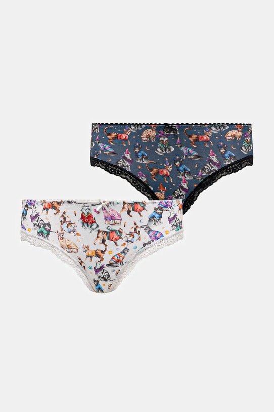 Medicine figi bawełniane 2-pack dzianina multicolor RW25-BID906