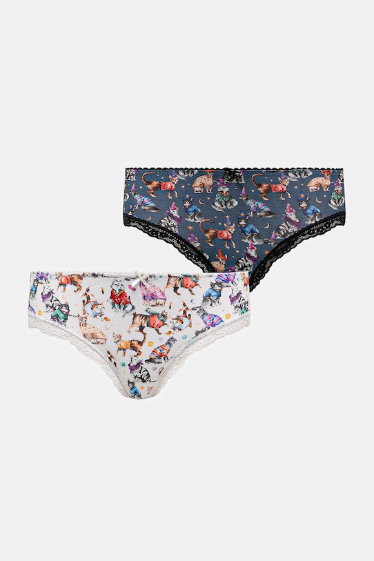 Medicine figi bawełniane 2-pack dzianina multicolor RW25-BID906