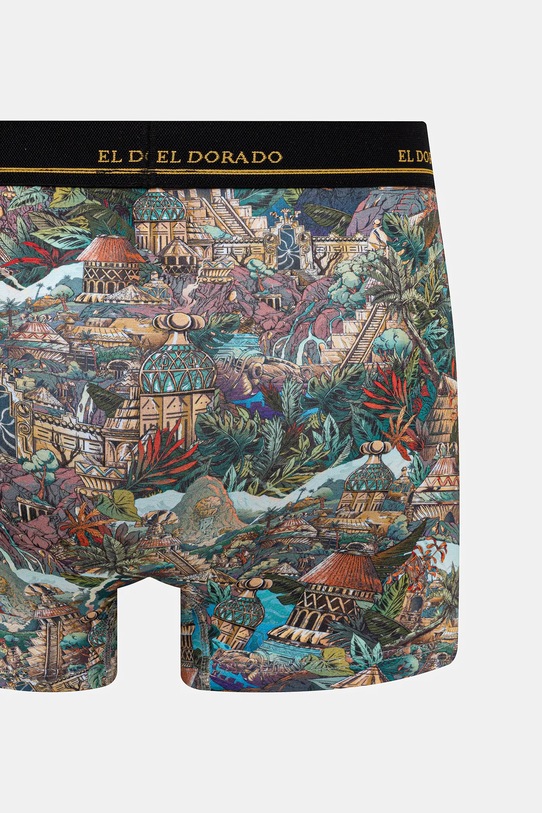 Bokserki bawełniane męskie z elastanem z kolekcji Lands of Legends – El Dorado (2-pack) multicolor RW25-BIM250