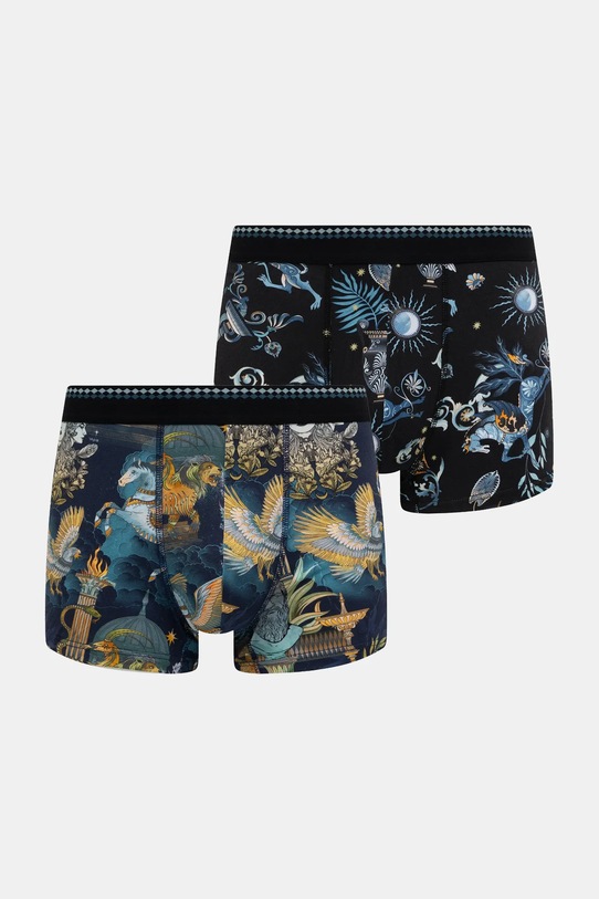Medicine bokserki bawełniane 2-pack dzianina multicolor RW25-BIM300
