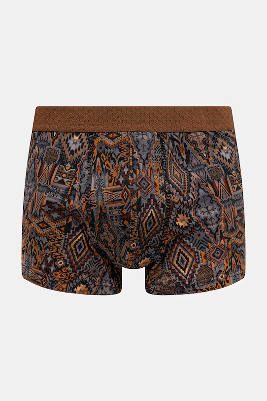 Odzież Bokserki bawełniane męskie z elastanem wzorzyste (2-pack) RW25-BIM305 multicolor