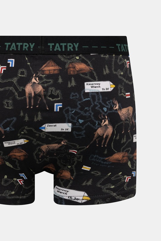 Bokserki bawełniane męskie z elastanem wzorzyste (2-pack) RW25-BIM507