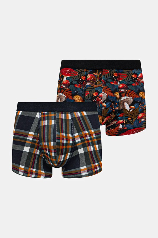 Medicine bokserki bawełniane 2-pack dzianina multicolor RW25-BIM509