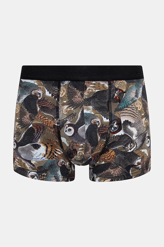 Bokserki bawełniane męskie z elastanem wzorzyste (2-pack) RW25-BIMB05 multicolor RW25