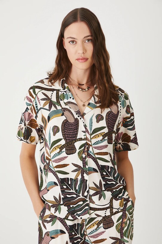 Medicine bluzka casual beżowy RW25.BKD011