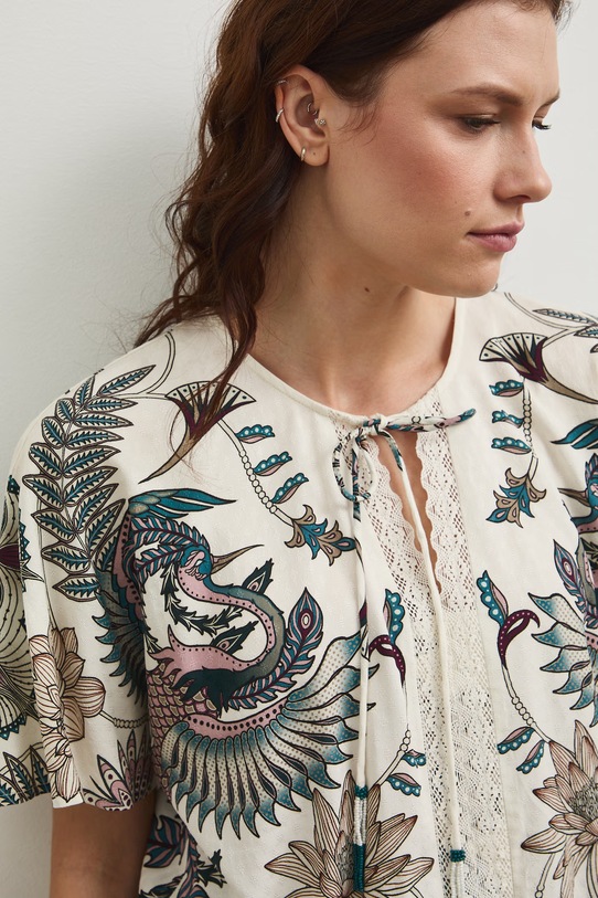 Блузка Medicine RW25-BKD101 бежевий