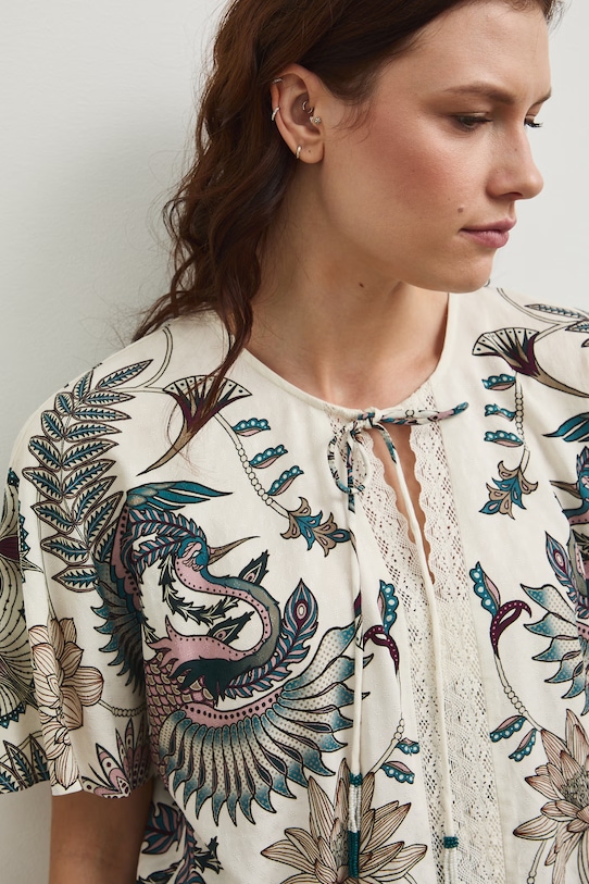 Блузка Medicine RW25-BKD101 бежевий