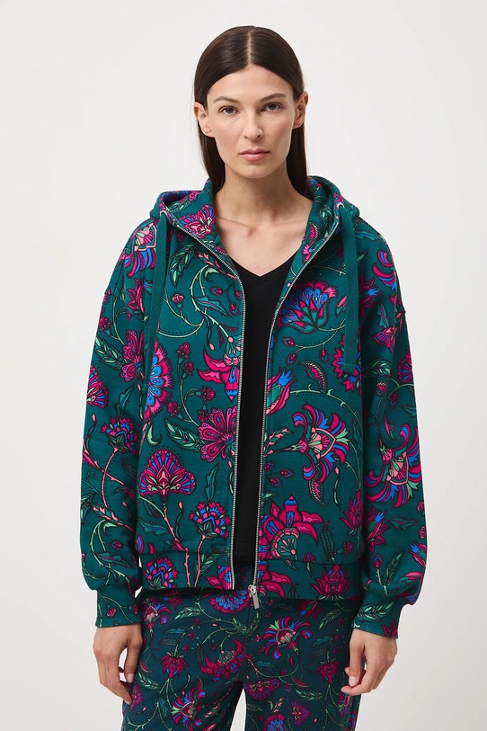 Medicine bluza z kapturem turkusowy RW25-BLD030
