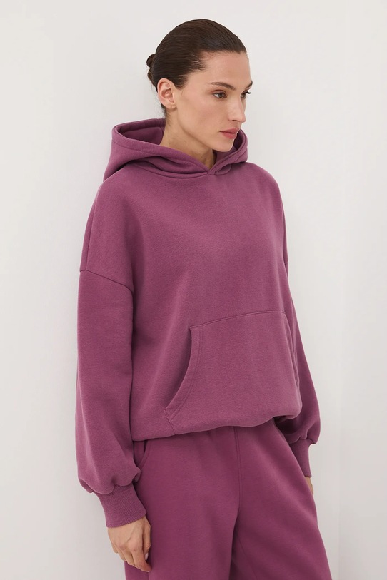 Medicine bluza z kapturem fioletowy RW25-BLD040