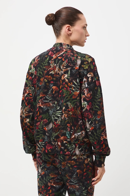 Oblečenie Mikina vzorovaná RW25-BLD080 čierna