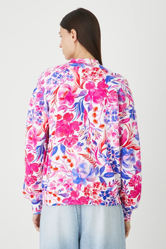 Odzież Bluza bawełniana damska wzorzysta RW25-BLD201 biały