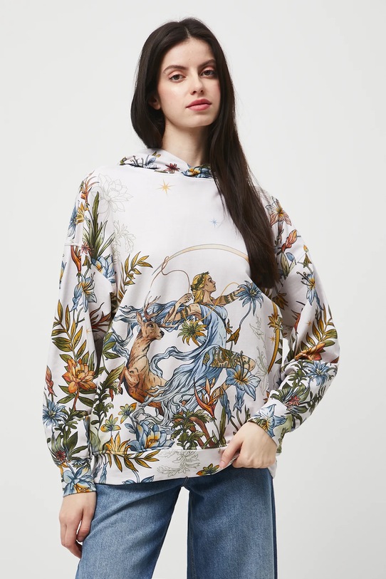 Medicine bluza z elastanem beżowy RW25-BLD302