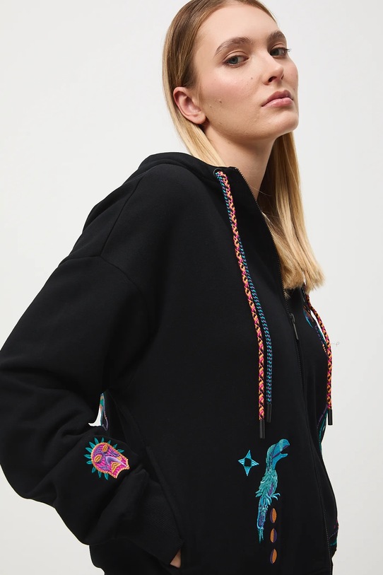 Bluza damska z kolekcji Tajemniczy Świat Medicine RW25-BLD551 czarny