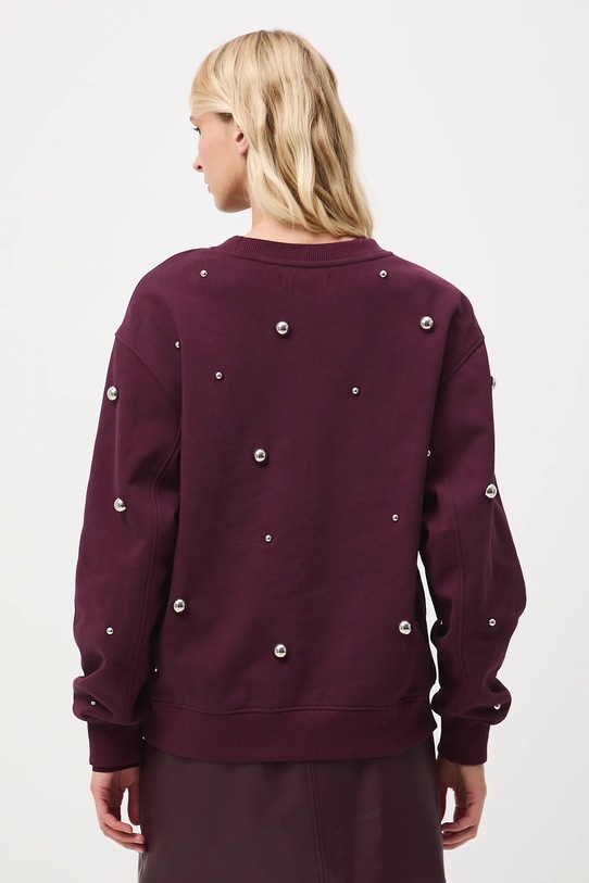 Odzież Medicine bluza bawełniana RW25-BLD701 bordowy