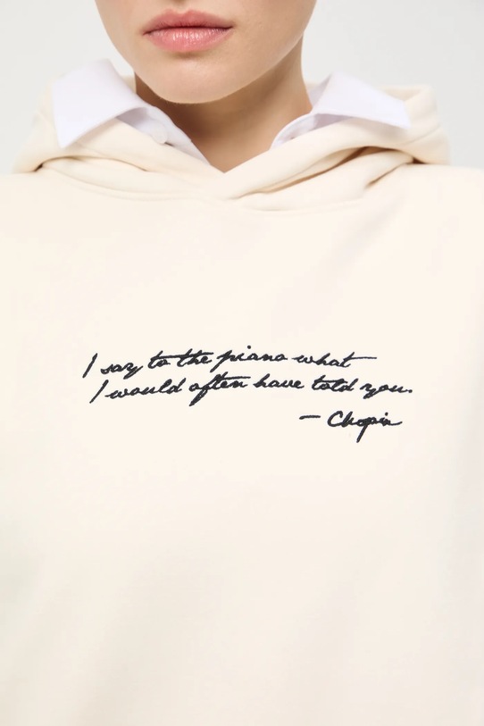 Mikina dámská z kolekce Národní institut Fryderyka Chopina x Medicine RW25-BLD753