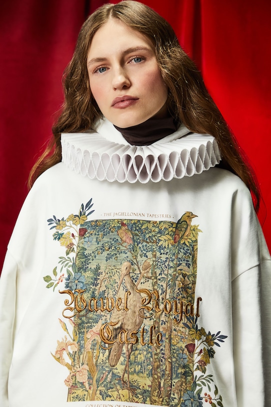 Medicine bluza z kapturem beżowy RW25-BLD851