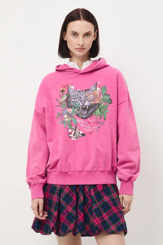 Medicine bluza nadruk różowy RW25-BLD904