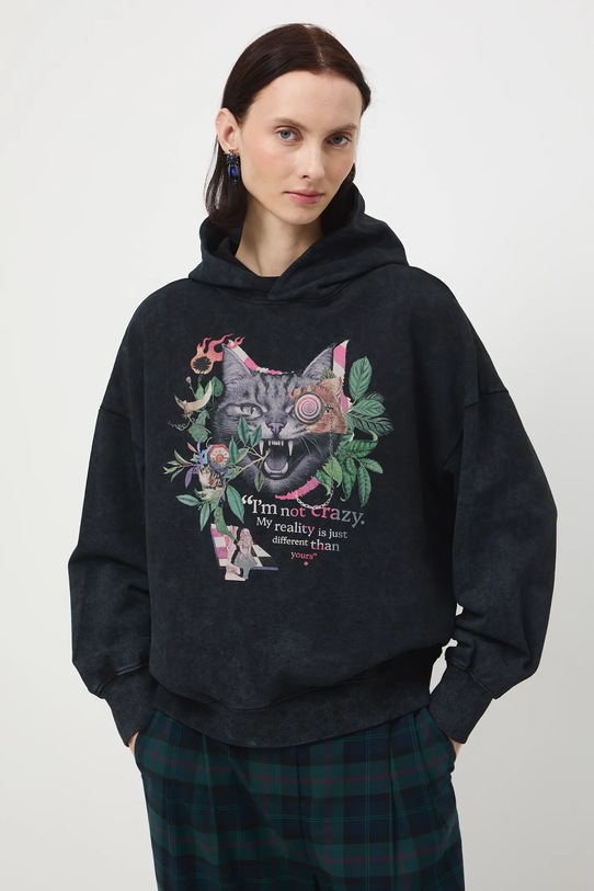 Medicine bluza nadruk szary RW25-BLD904