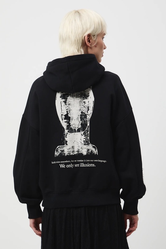 Bluza damska z kolekcji Zdzisław Beksiński x Medicine czarny RW25-BLDA50