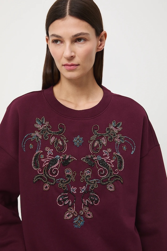 Medicine bluza bordowy RW25-BLDC02