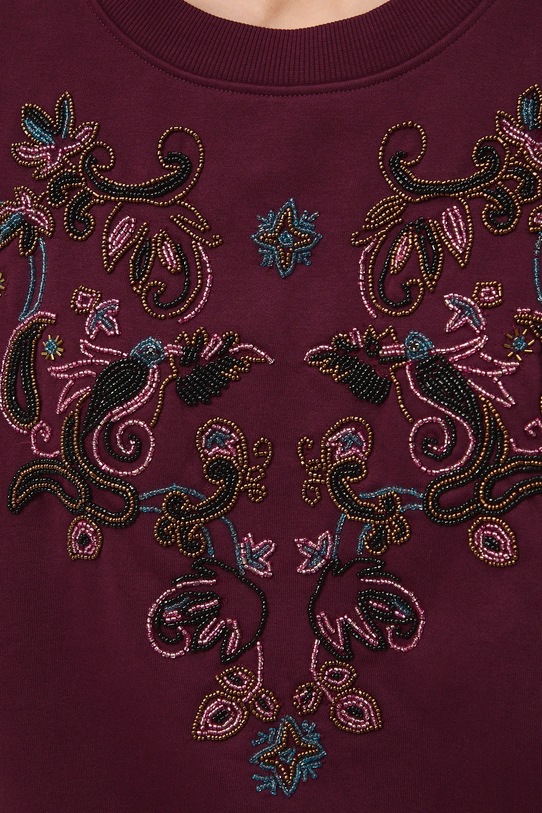 Medicine bluza RW25-BLDC02 bordowy