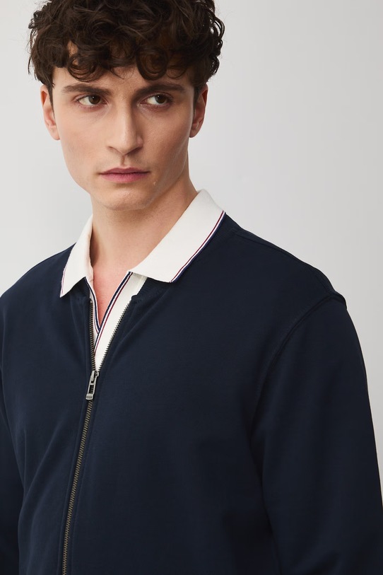 Βαμβακερή μπλούζα Medicine RW25-BLM100 σκούρο μπλε