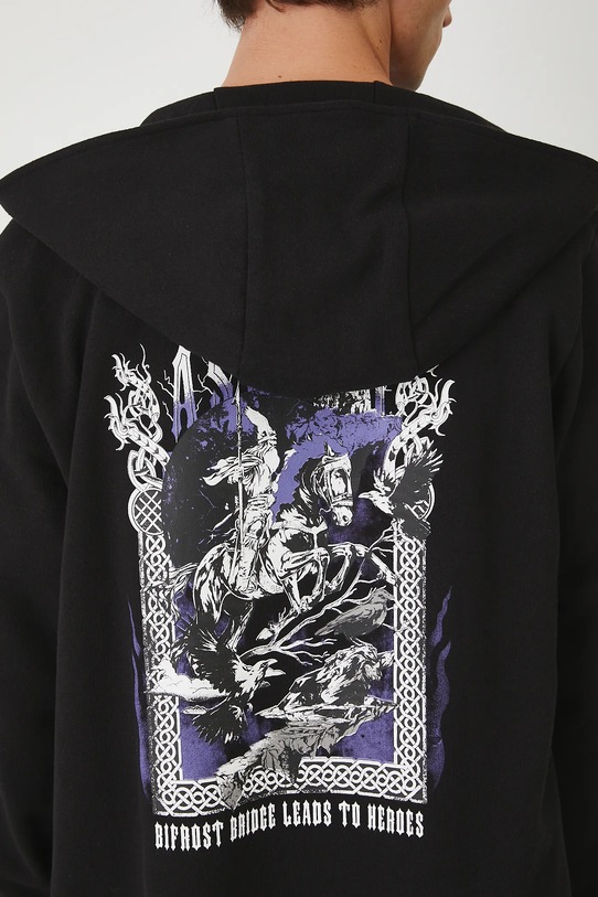 Bluza bawełniana męska z kolekcji Lands of Legends – Asgard RW25-BLM205