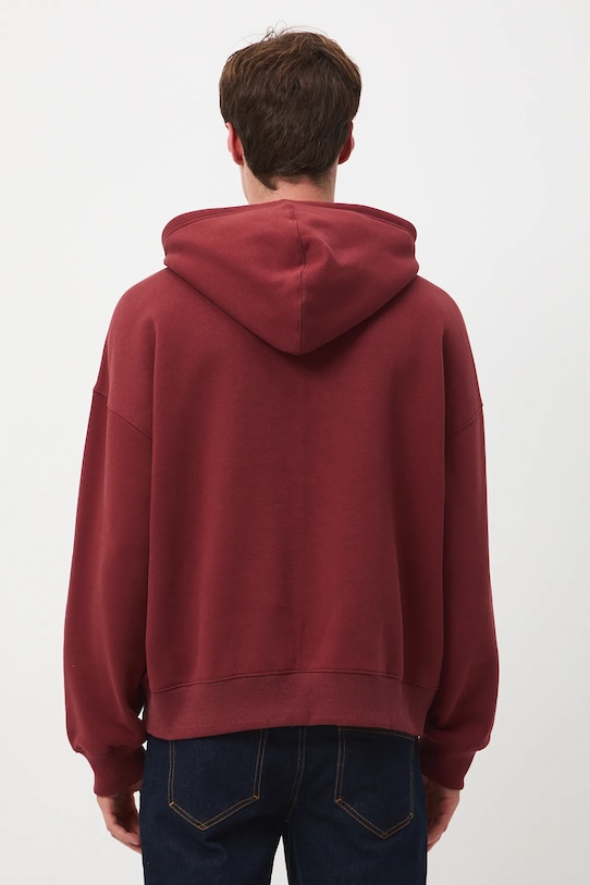 Odzież Bluza męska z nadrukiem RW25-BLM600 pomarańczowy